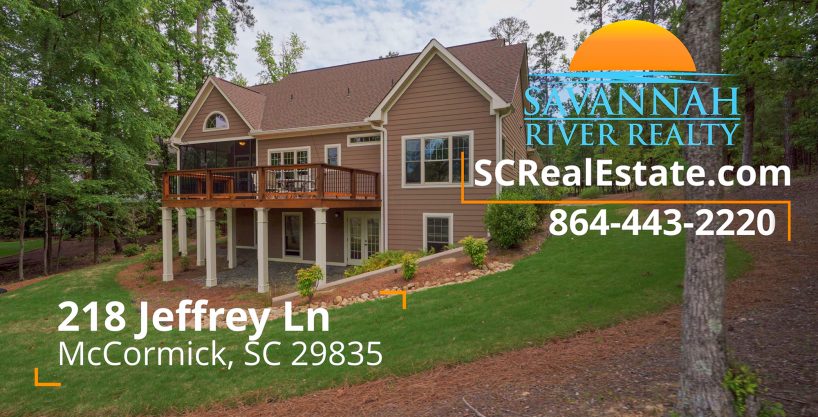 218 Jeffrey Lane, McCormick, SC 29835